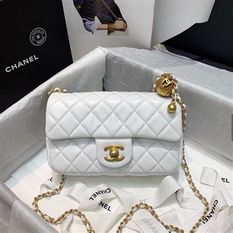 chanel white bah|Chanel new handbags.